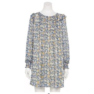 Floral Long Sleeve Dress